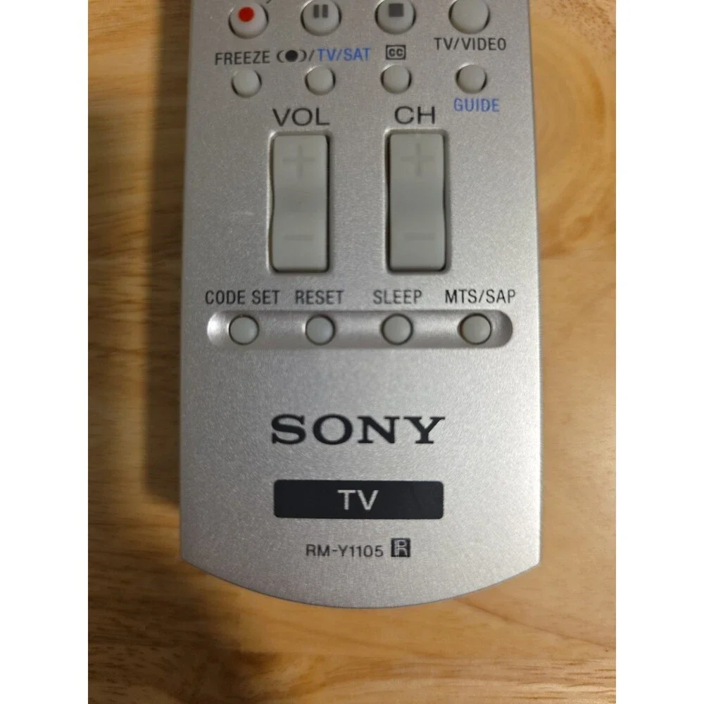 Sony RM-Y1105 OEM TV Television VCR DVD Remote Control Tested/Working